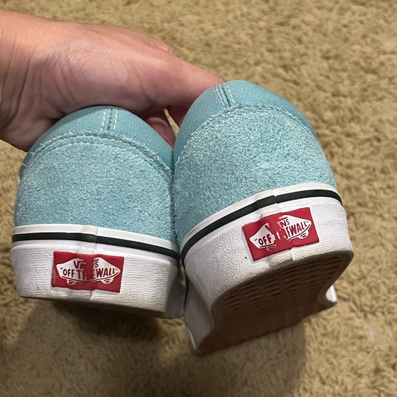 Vans size 8.5 sea foam/teal - Picture 4 of 5